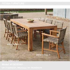 Outdoor Dining Furniture Sale Small Outdoor Dining Table Model No - 0003